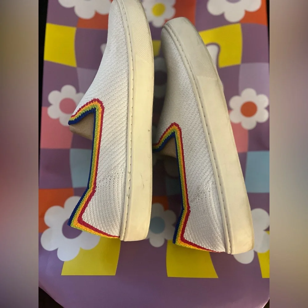 Rainbow Rothy’s rainbow 🌈 👟 - Picture 6 of 9